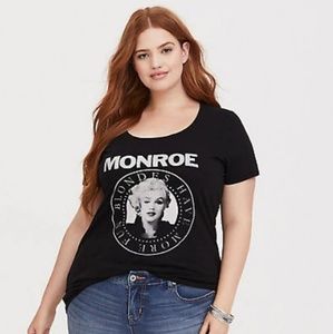 Torrid Marilyn Monroe graphic tee size 4